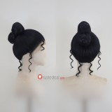 Black Lace Front Styled Cosplay Wig
