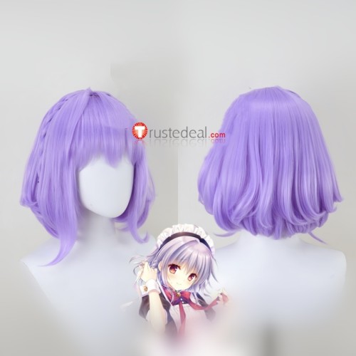 Minato Purple Styled Cosplay Wig