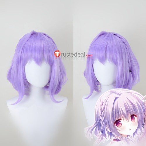 Minato Purple Styled Cosplay Wig