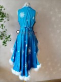 COUNTDOWN WHITE ISLAND You Takami Chika Yoshiko Kanan Kunikida Hanamaru Kurosawa Ruby Ohara Mari Dia Riko Christmas New Year Cosplay Costume