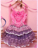Barbie Princess Academy Collab Pink Lolita Dress Costume Official