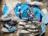 COUNTDOWN WHITE ISLAND You Takami Chika Yoshiko Kanan Kunikida Hanamaru Kurosawa Ruby Ohara Mari Dia Riko Christmas New Year Cosplay Costume