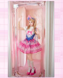 Barbie Princess Academy Collab Pink Lolita Dress Costume Official