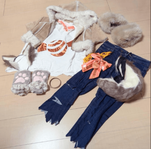Kanon Werewolf Halloween Cosplay Costume