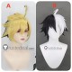 Under Night In-Birth Seth Hyde Kido Styled Black Blonde White Cosplay Wig