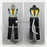 Vocaloid Project DIVA Arcade Kaito Cyber Cat Blue Black Cosplay Costume