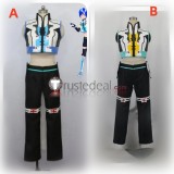 Vocaloid Project DIVA Arcade Kaito Cyber Cat Blue Black Cosplay Costume