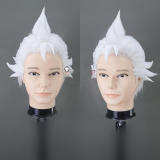 Pryce Roxanne Leaf Brown White Styled Cosplay Wig