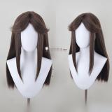 Pryce Roxanne Leaf Brown White Styled Cosplay Wig