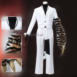 Limbus Company Ring Meursault White Cosplay Costume