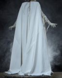 Commission Bride of Frankenstein White Gown Cosplay Costume