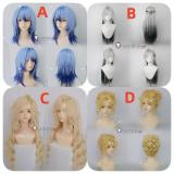 Path to Nowhere Hecate Eleven Milly Vautour Bleu Blonde Silver Blue Prestyled Cosplay Wig