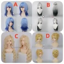 Path to Nowhere Hecate Eleven Milly Vautour Bleu Blonde Silver Blue Prestyled Cosplay Wig