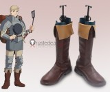 Dungeon Laios Marcille Falin Chilchuck Cosplay Shoes Boots
