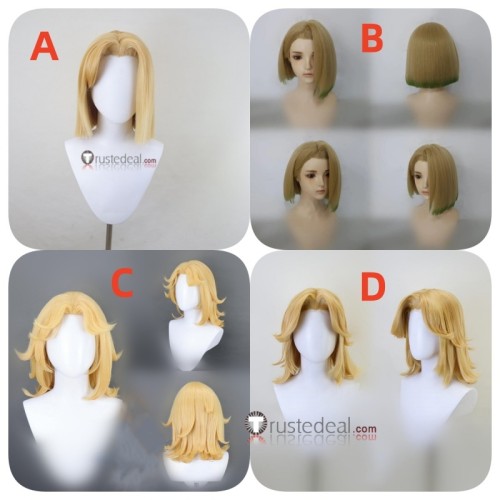 Emma Blonde Styled Cosplay Wig
