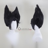 Lone wolf Styled Brown Black Cosplay Wig