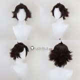 Lone wolf Styled Brown Black Cosplay Wig