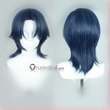 Link Click MOD PV MV Welcome Qiao Ling Black Ponytail Jae Lee Blue Cosplay Wig