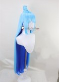 Aqua Long Blue Styled Cosplay Wig