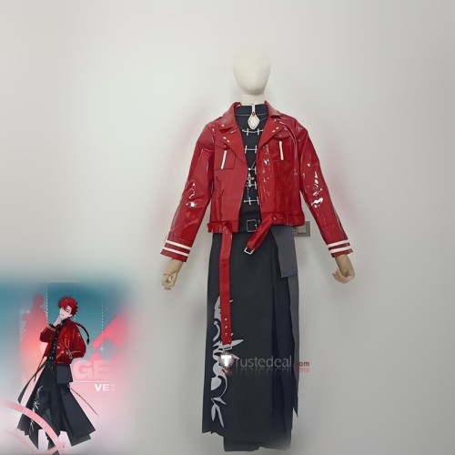 Link Click 3 Vein Red New Cosplay Costume