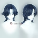 Link Click MOD PV MV Welcome Qiao Ling Black Ponytail Jae Lee Blue Cosplay Wig