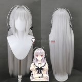 Luna Saika Sakurakouji Silver Styled Cosplay Wig