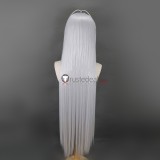 Luna Saika Sakurakouji Silver Styled Cosplay Wig