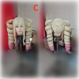 Beatrice Blonde Big Drill Blonde Styled Cosplay Wig
