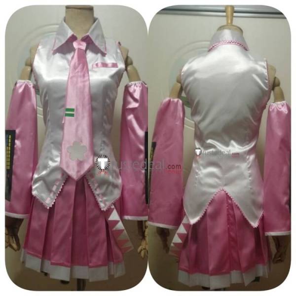 Sakura Miku Pink Cosplay Costume