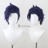 Geeta Giovanni Falkner Ethan Purple Black Blue Styled Cosplay Wig