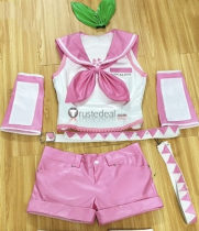Sakura no Ame Sakura Rin Pink Cosplay Costume