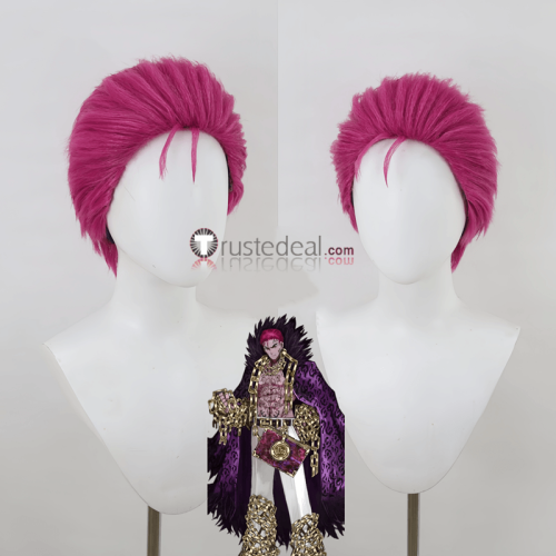 Ricardo Sora Yi Sang Black Pink Styled Cosplay Wig