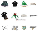 Nice Nature 5th Event Green Cosplay Costume