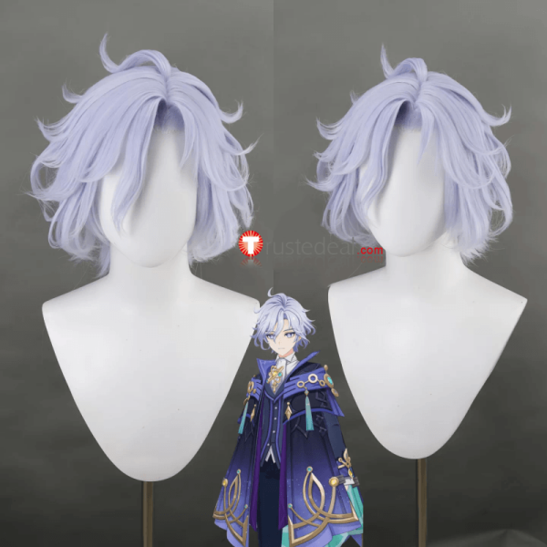 Genshin Impact Mitya Styled Cosplay Wig