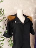 N Black Coat Cosplay Costume