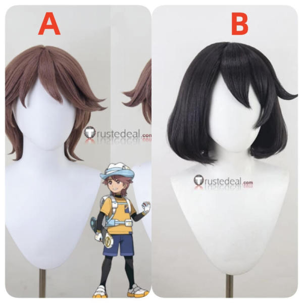 Male Female Protagonist Styled Cosplay Wig