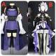Sophia Libitina Black Purple Cosplay Costume