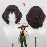 Limbus Company Jia Xichun Black Don Quixote Sancho Rodion Brown Blonde Aida Cosplay Wig