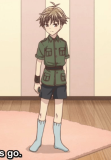 Hiro Green Blue Cosplay Costume