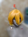 Limbus Company Don Quixote Yi sang Hong Lu Blue Black Yellow Cosplay Wig