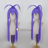 Bullet Mai Kagura Black Blonde Purple Styled Cosplay Wig