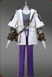 Limbus Company Kira White Purple Cosplay Costume 2