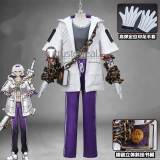 Limbus Company Kira White Purple Cosplay Costume 2