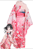 Maki Eli Umi Nozomi Hanayo Rin Kotori Nico New Year Kimono Cosplay Costume