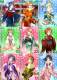 Maki Eli Umi Nozomi Hanayo Rin Kotori Nico New Year Kimono Cosplay Costume