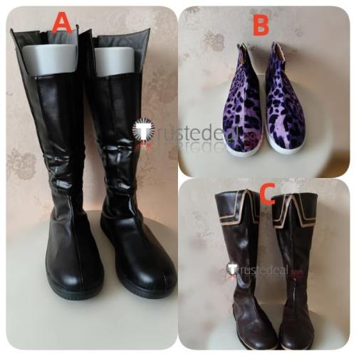 Limbus Company Rodion Ricardo Matthias Sinclair Middle Finger Erlking Cosplay Shoes Boots