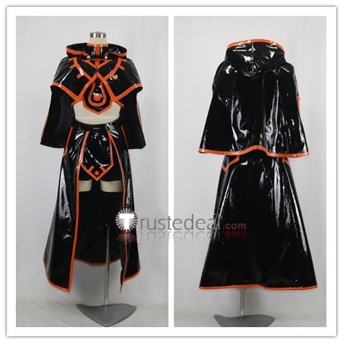 Carly Nagisa Carly Carmine Cosplay Costume Pleather