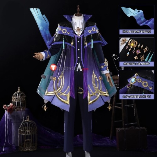 Genshin Impact Mitya Cosplay Costume