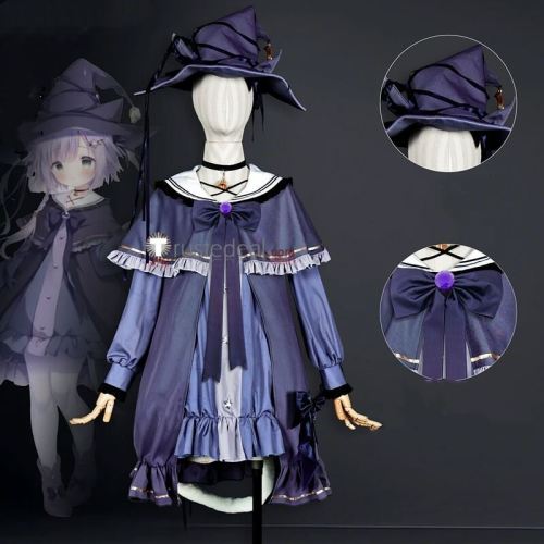 Koi to Mahou no Tea Party Sisca Blackbell Cosplay Costume