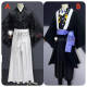 Muzan Kibutsuji Kimono Demon Kaigaku Black Cosplay Costume